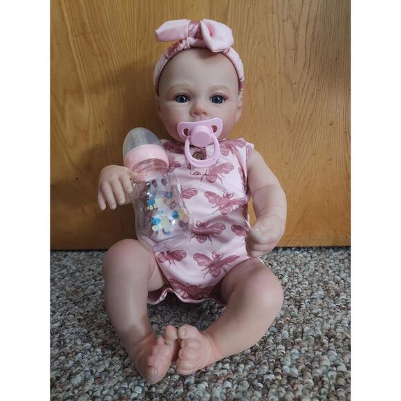 Charex Lifelike Reborn Baby Dolls - 18 Inch Realistic Baby Doll Weighted Newbor - Picture 15 of 15